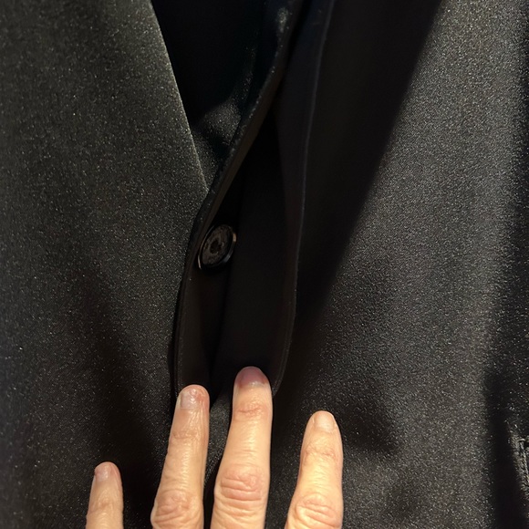 Men’s Black Harry Roses Trench Coat with removable Lining Size 40 - Picture 3 of 16